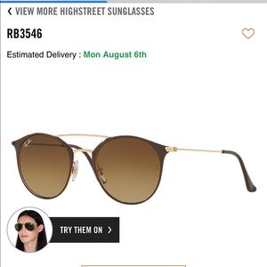 Ray Ban Highstreet Sunglasses